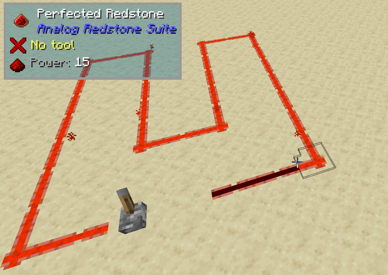 Analog Redstone Suite
