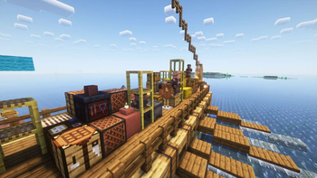 Antique Trading Ship