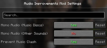 Audio Improvements