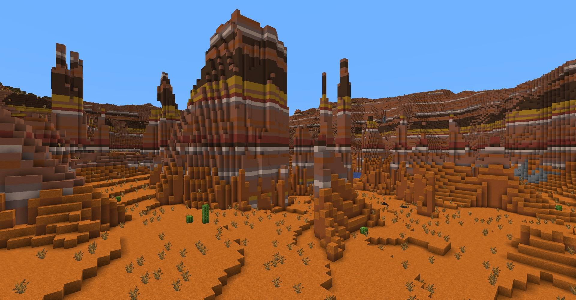 Badlands Biomes Dimension