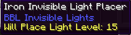 BBL Invisible Lights