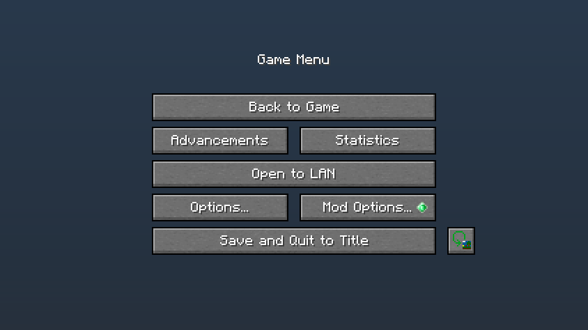 Better Game Menu