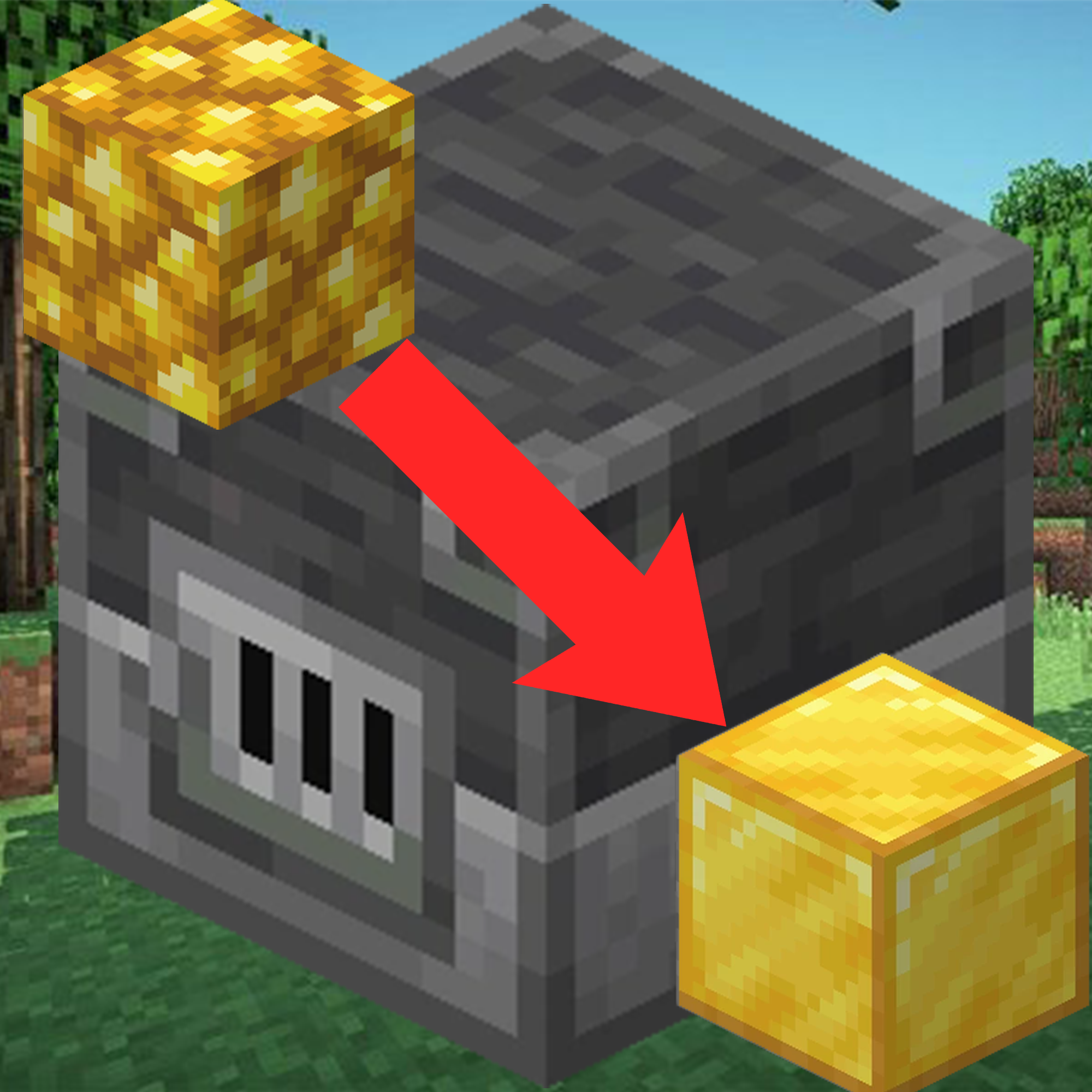 Blasting Raw Metal Blocks into Blocks [Fabric/Forge/NeoForge]