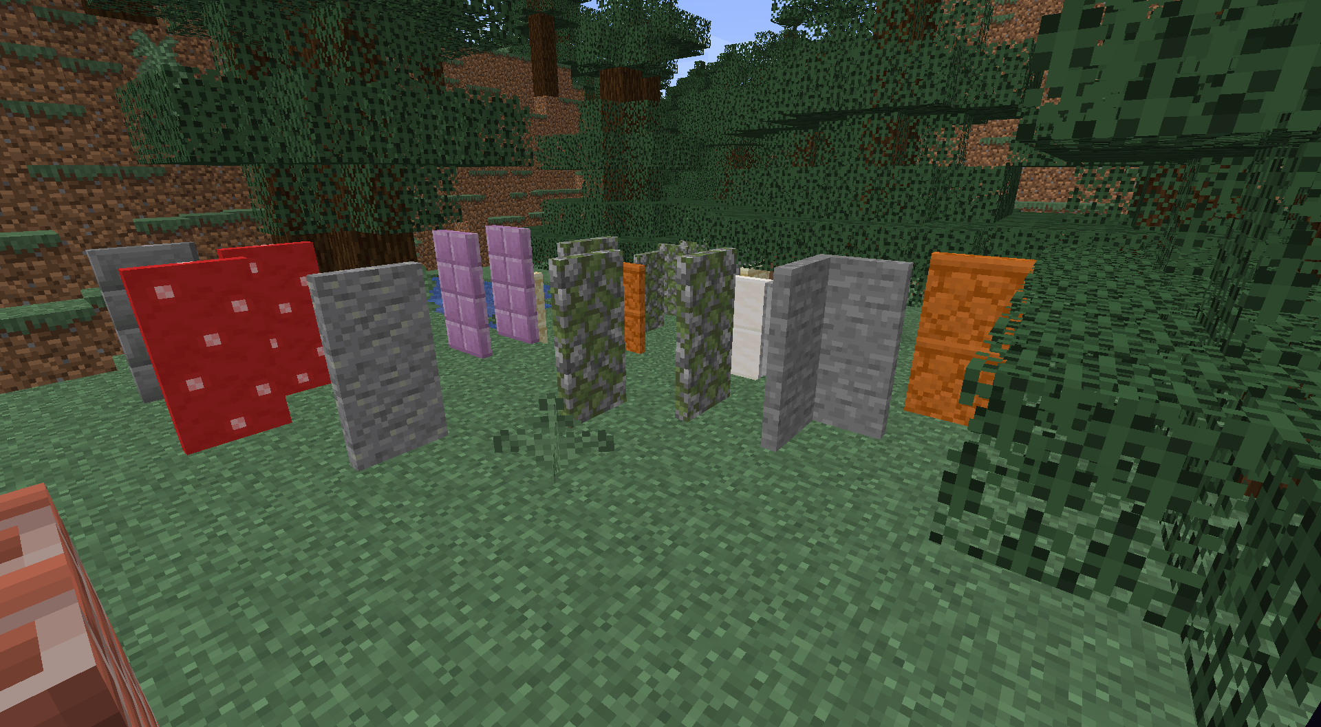Blocky Stone Doors