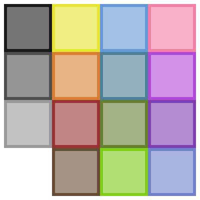 Colorful Spectral Glass