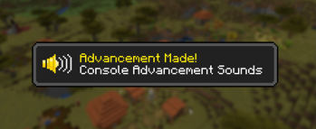 Console Advancement Sounds