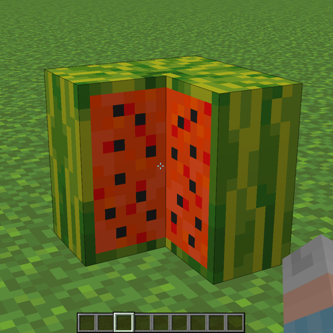 Edible Melon Block