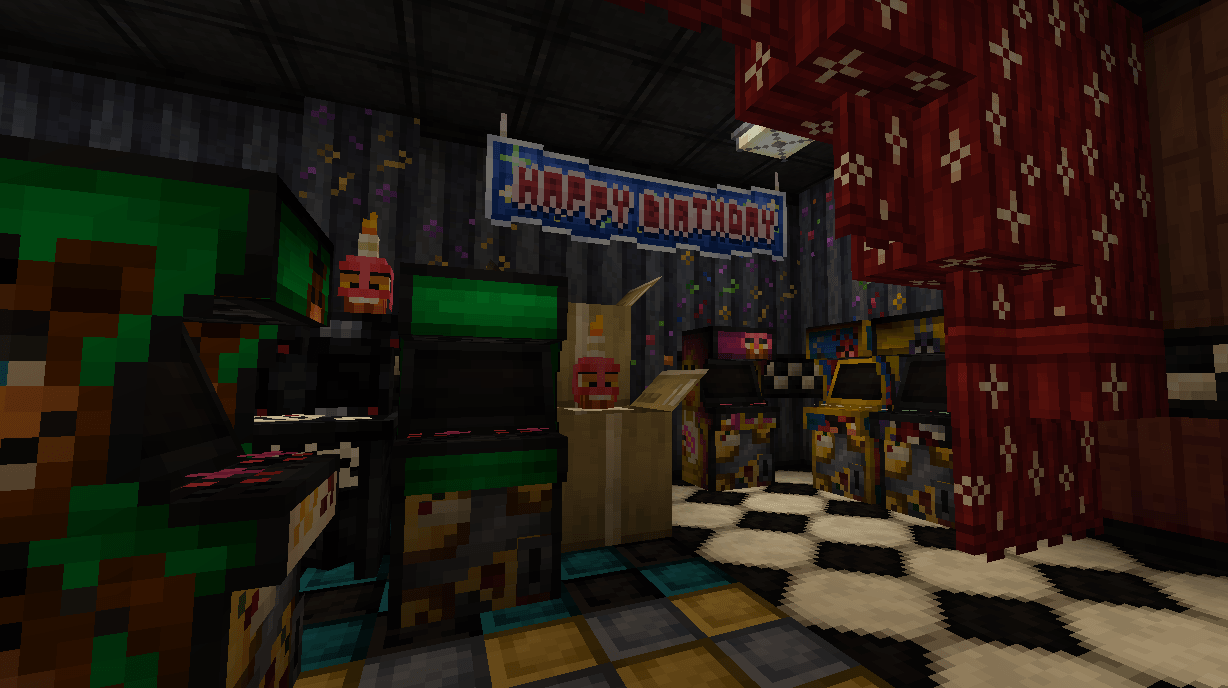 (Discontinued) FNaF's: Build & Decor (Java Edition)