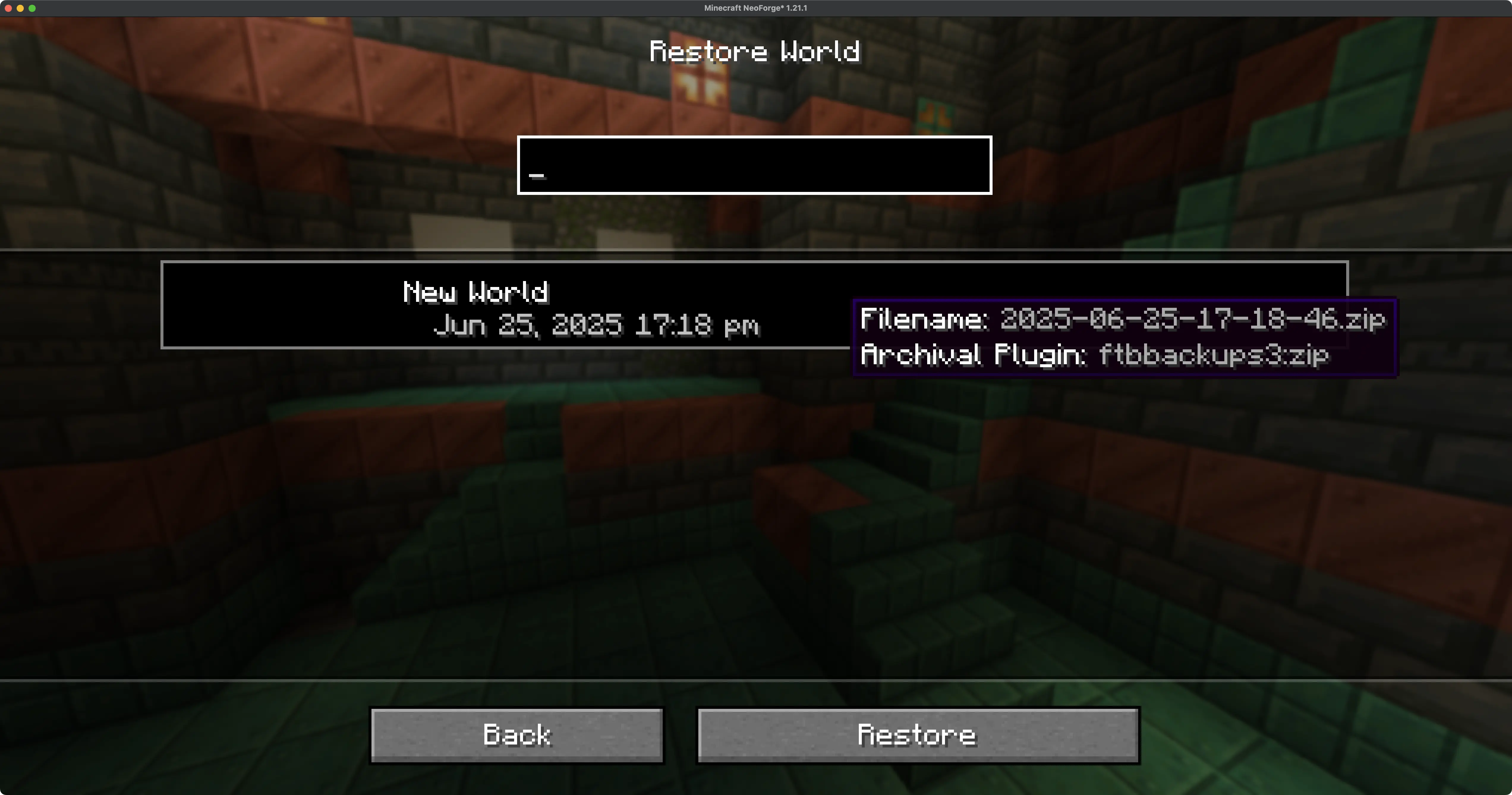 FTB Backups 3
