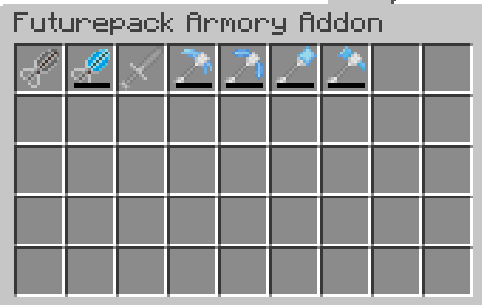 Futurepack Addon - Armory