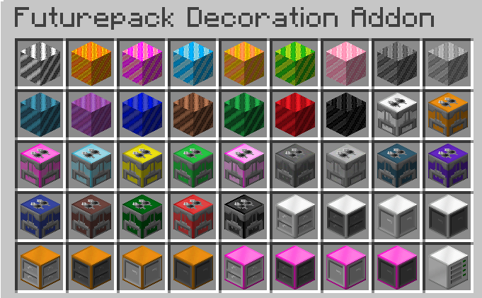 Futurepack Addon - Decorations