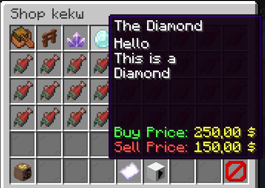 GUI Shop