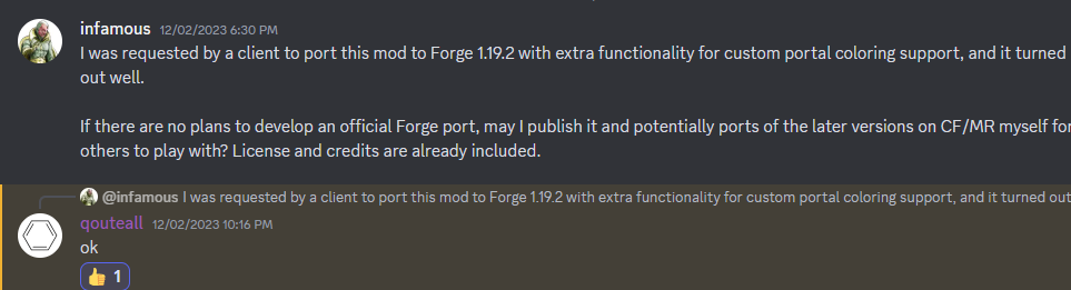 Immersive Portal Gun (Forge)