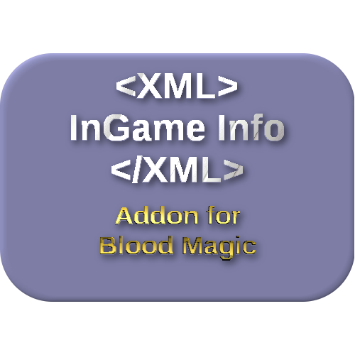 InGame Info XML Addon - Blood Magic