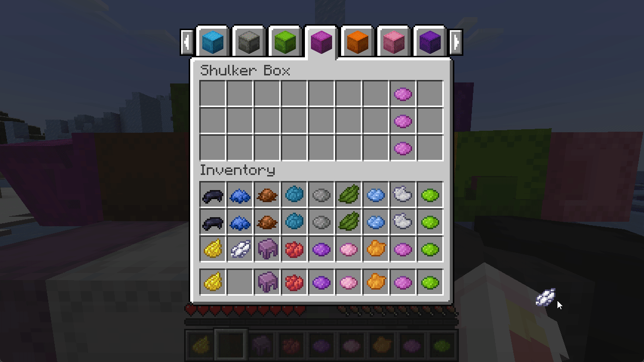 Inventory Tabs