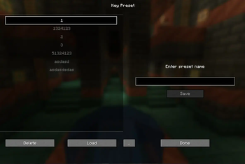 KeyPreset