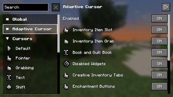 Minecraft Cursor