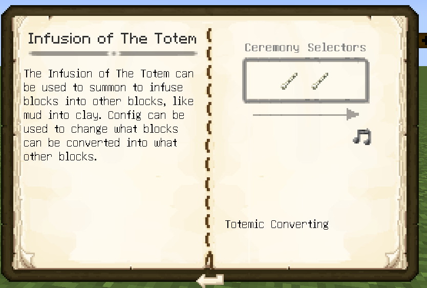 More Ceremonies (Totemic)