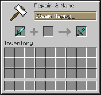No XP Anvils