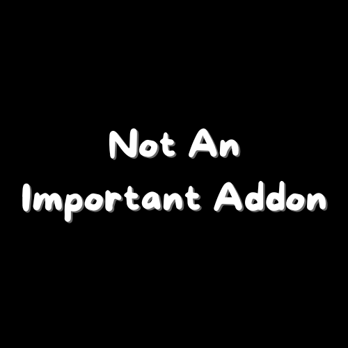 Not an important addon