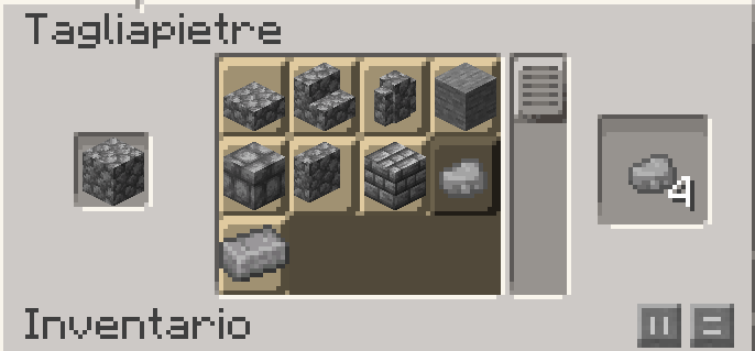 Pebbles from Cobblestone (Twigs addon)