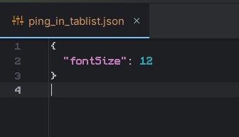 Ping in Tablist