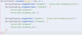 Recipe Stages JS