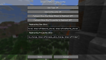 Sender's Return Policy
