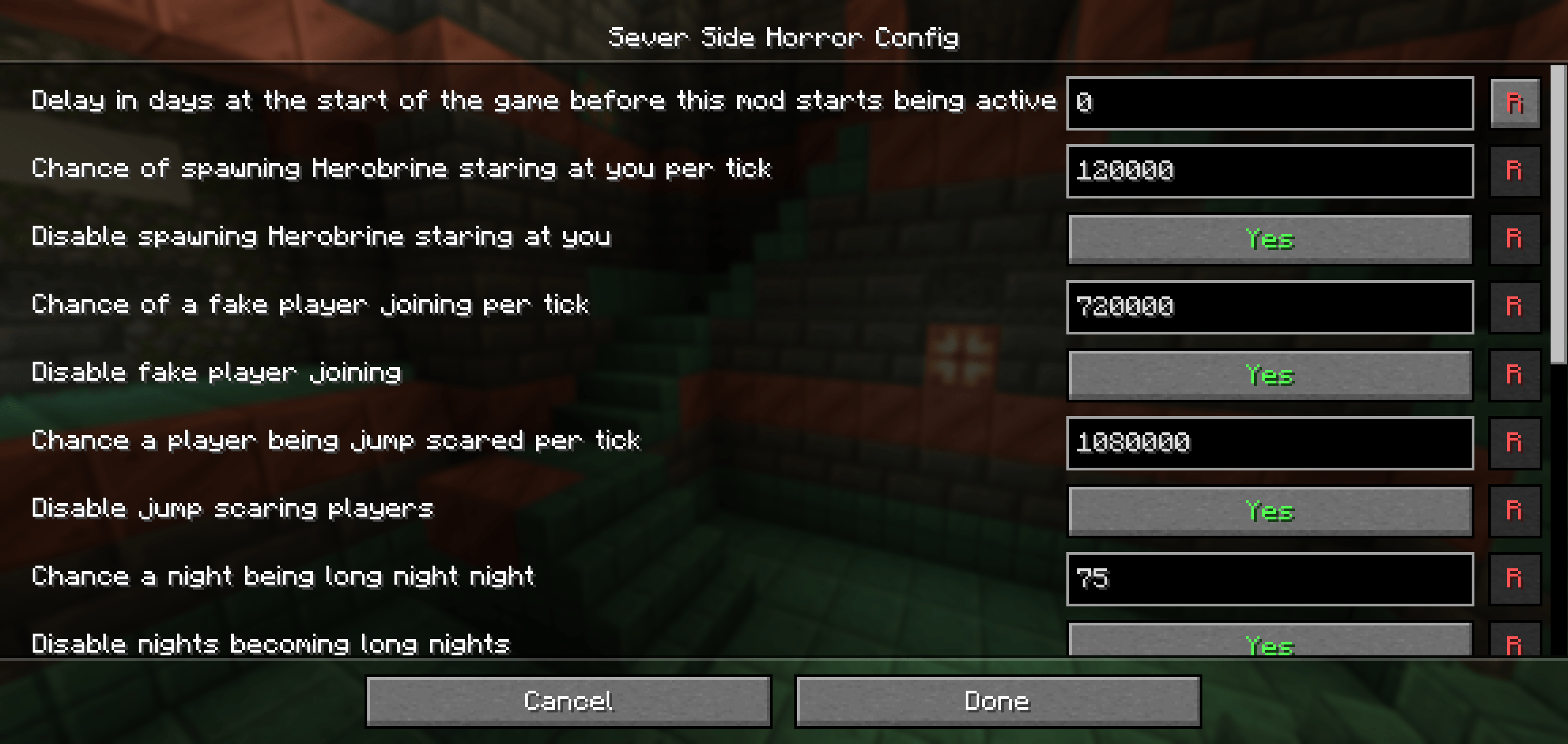 Sever Side Horror