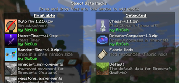 Simple Datapacks