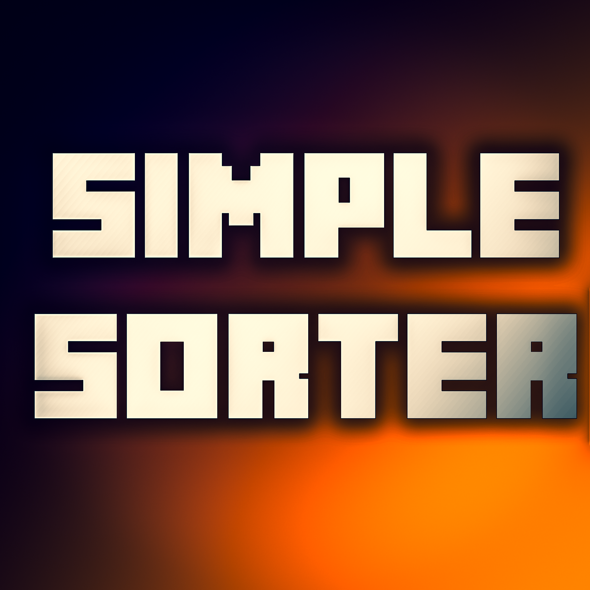 Simple Sorter Скачать Simple Sorter — Minecraft Моды — MetaMods