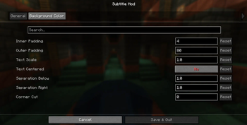 Subtitle Mod