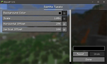 Subtitle Tweaks