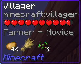 Villager Inventory Plugin for Hwyla forks