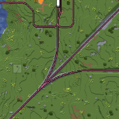 Xaero Train Map