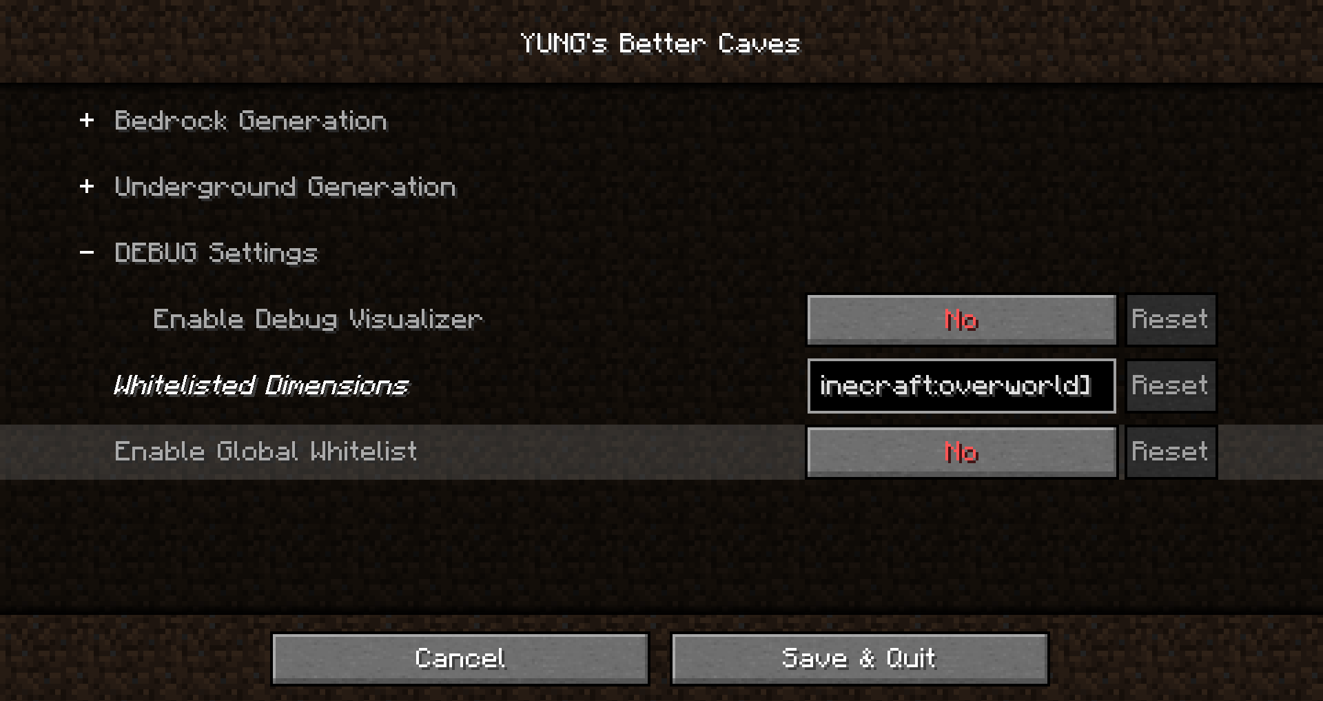 YUNG's Better Caves (Fabric)