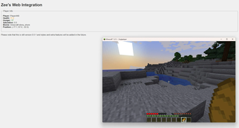 Zee's Web Integration