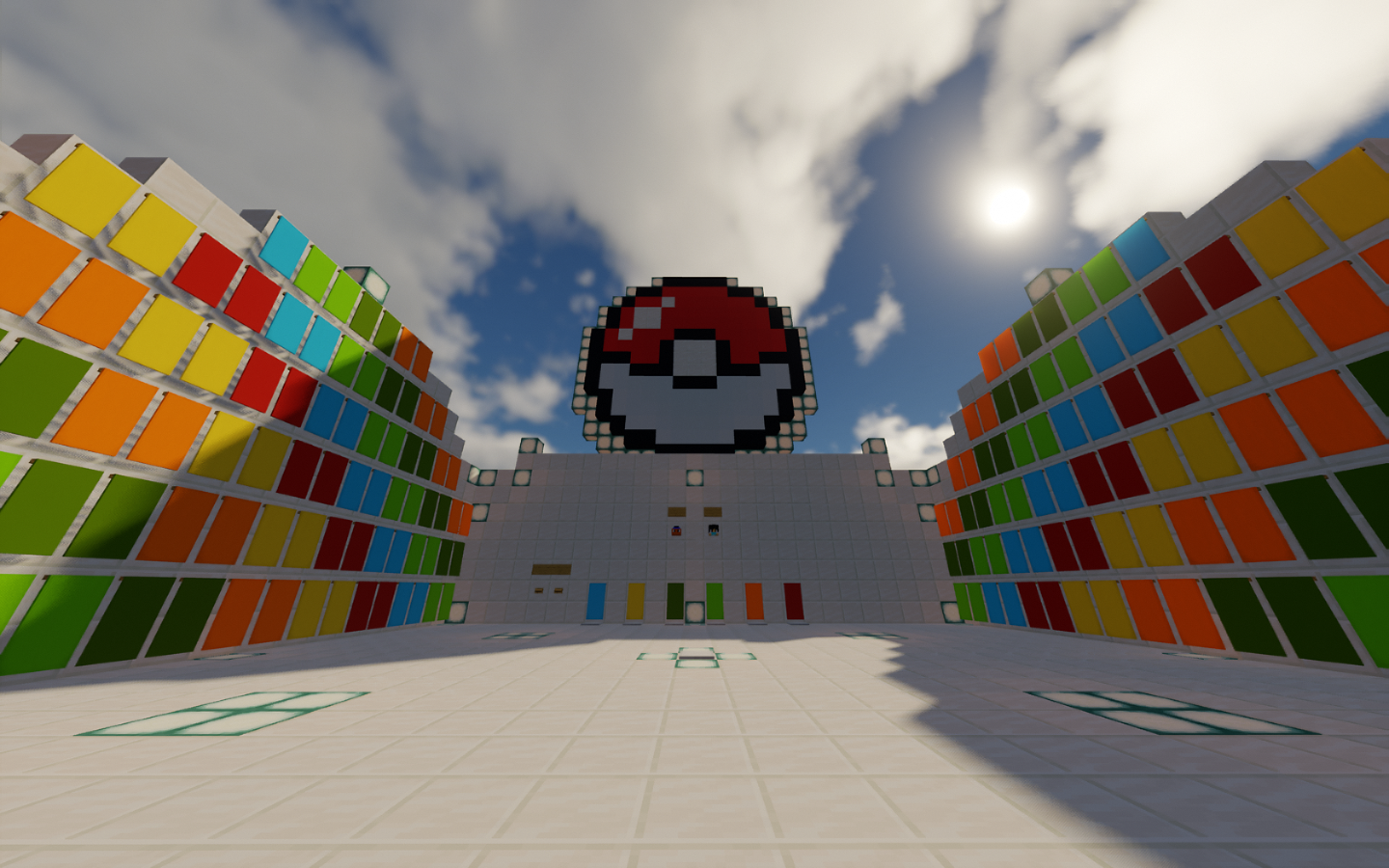 Lucky Block Race Map