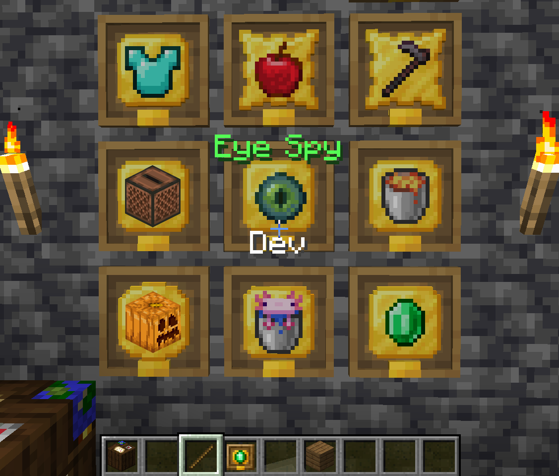 Advancement Frames