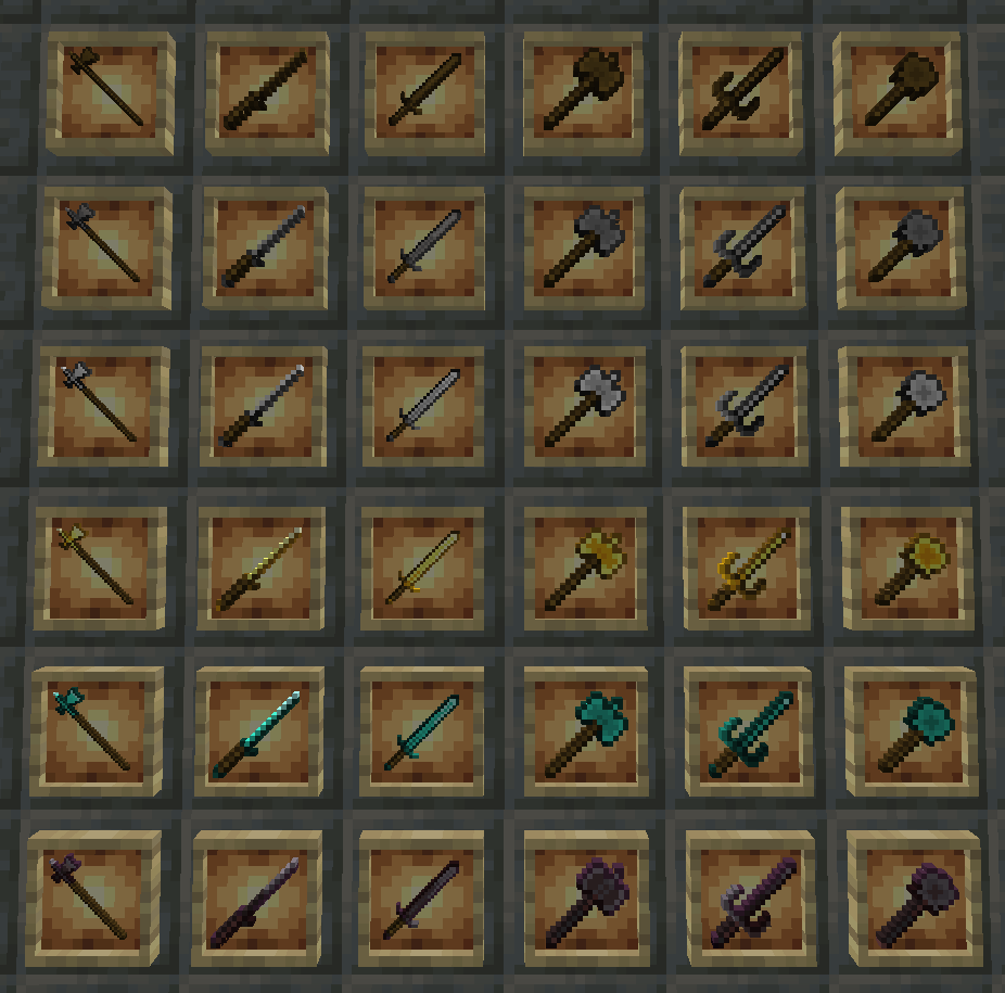 Almiris Weapons
