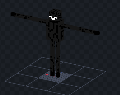 an enderman that is weird