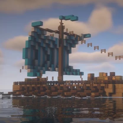 Antique Trading Ship