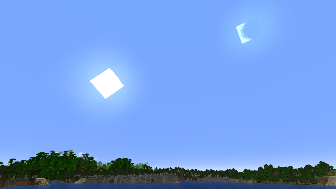 Astrocraft: Realistic Night Skies