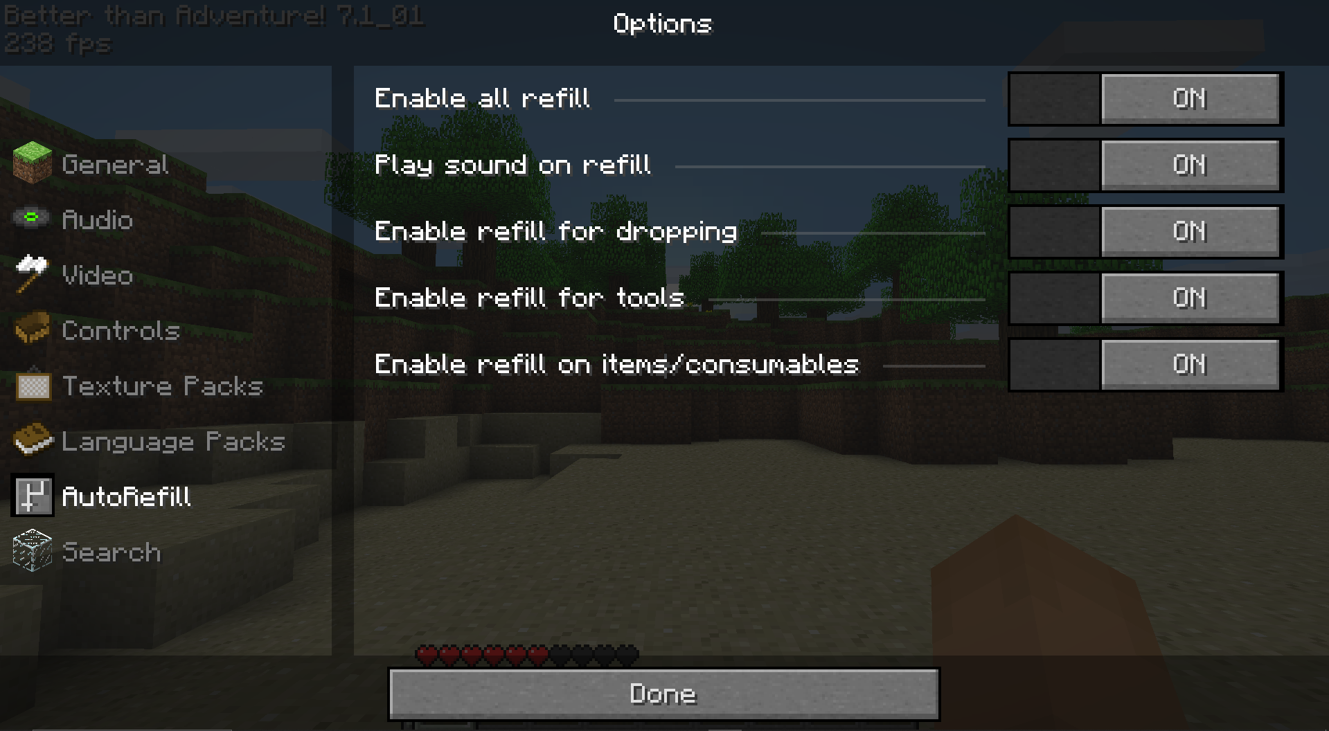 AutoRefill - BTA