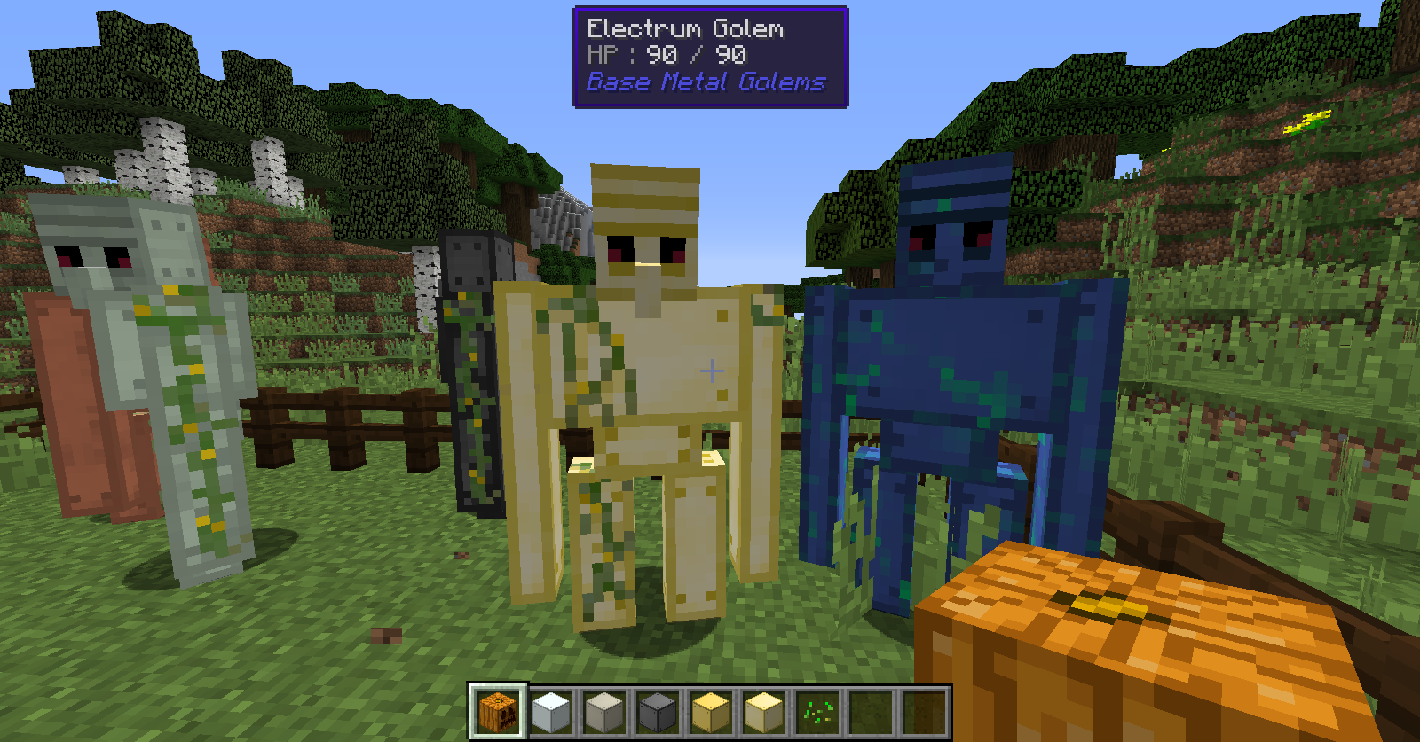 Base Metal Golems Addon