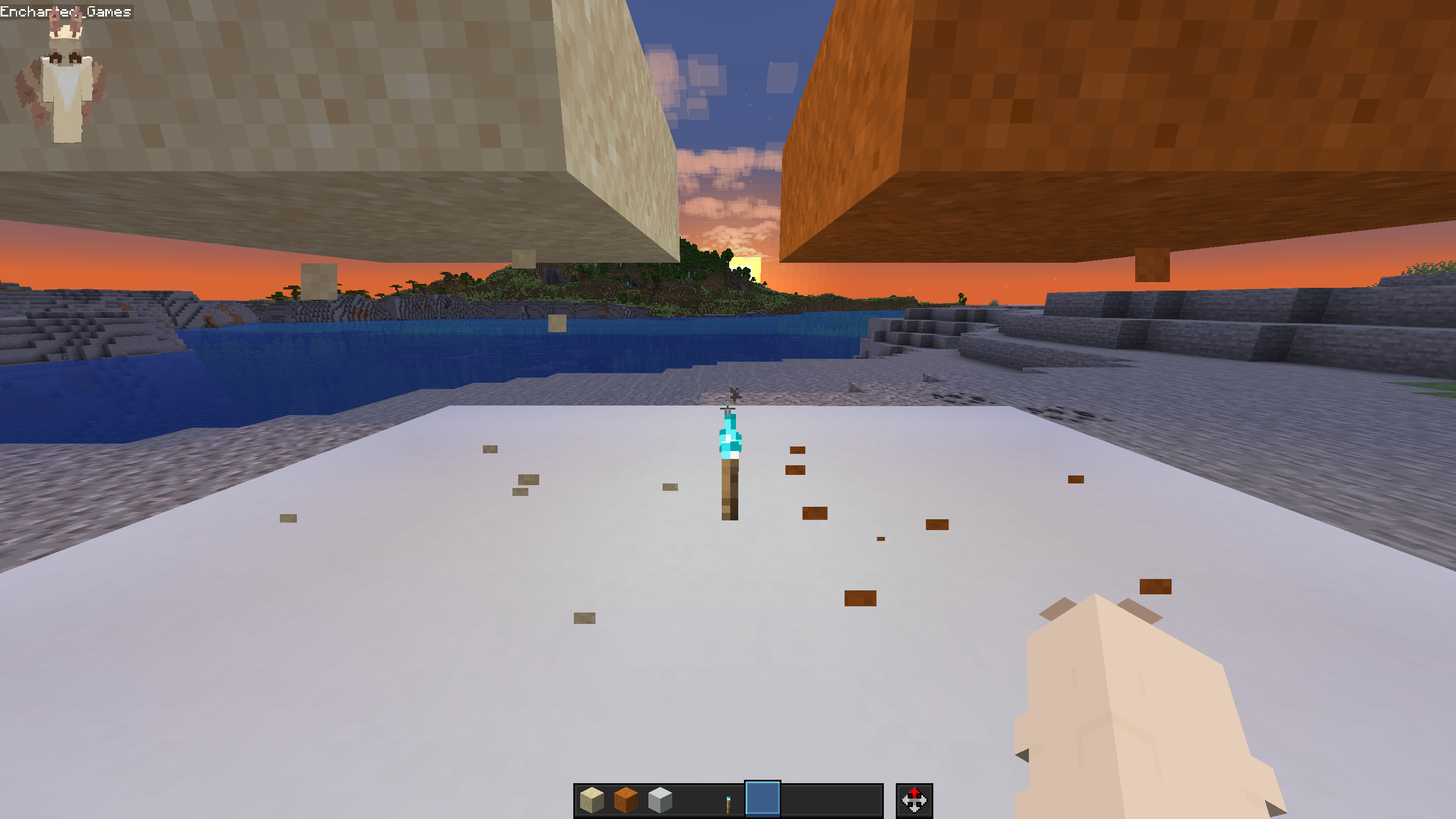 Better Falling Block Particles