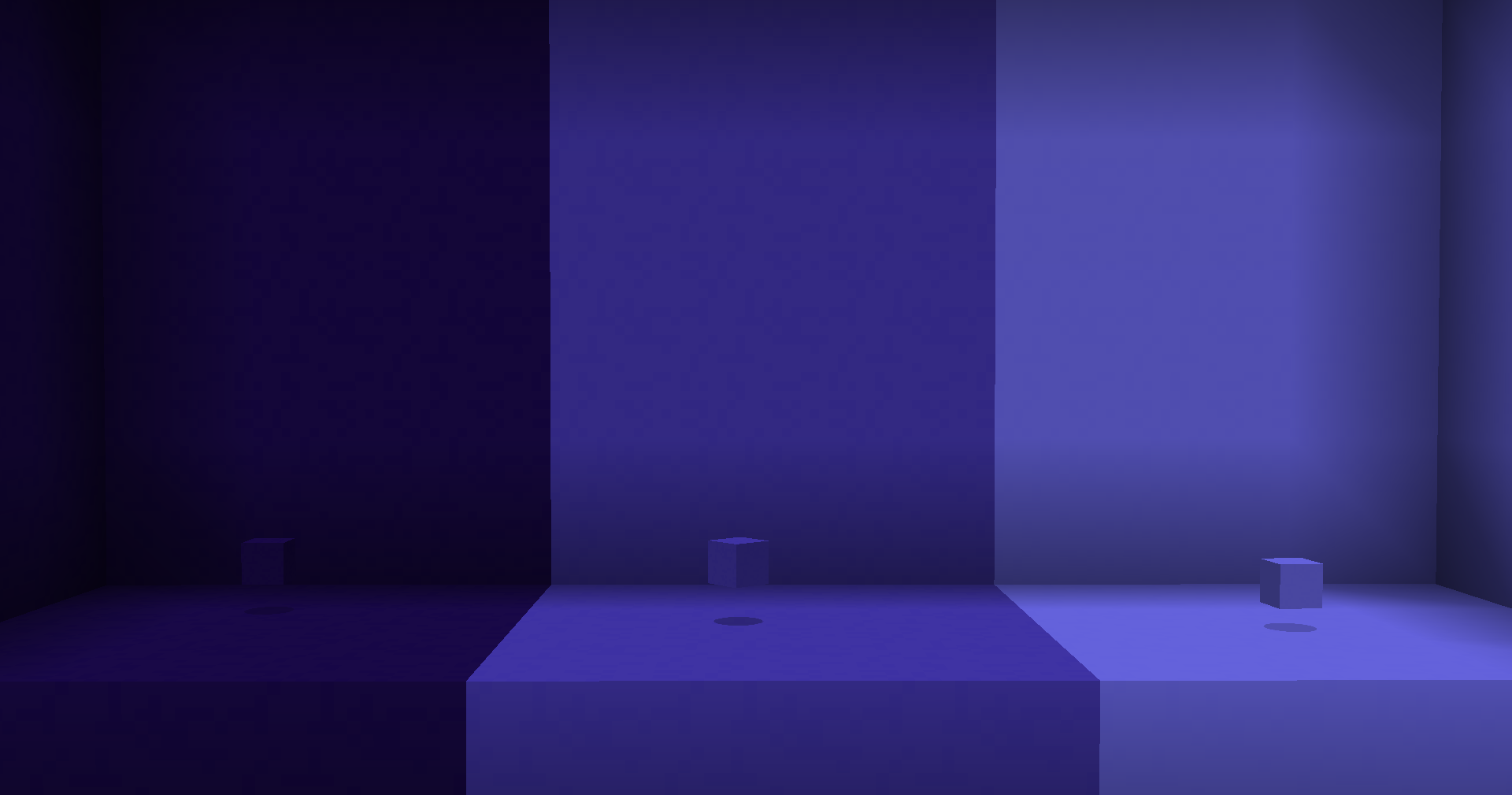 Blurple Coloured Blocks