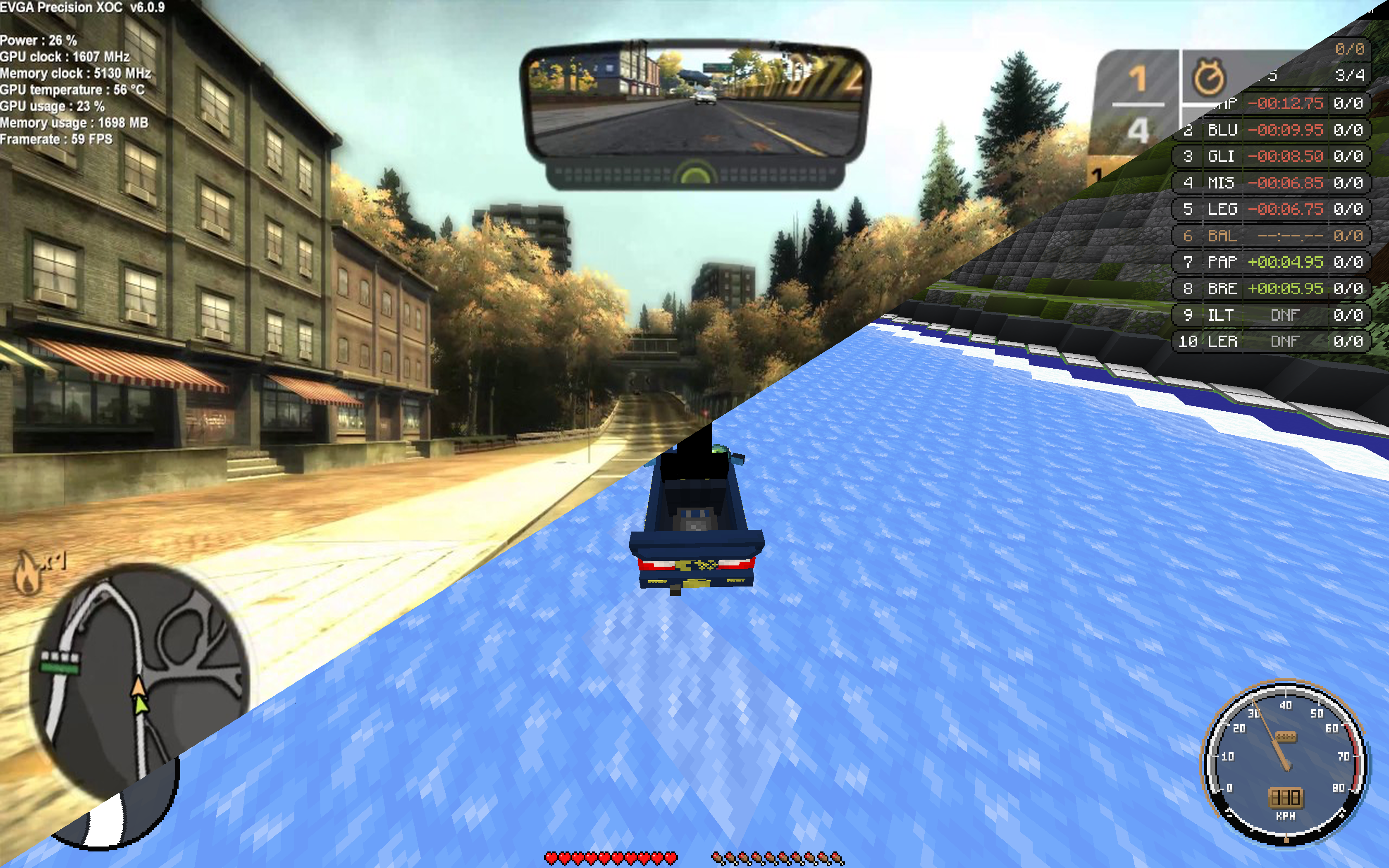Boat HUD (from NFS Most Wanted 2005)