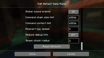 Boring Default Game Rules