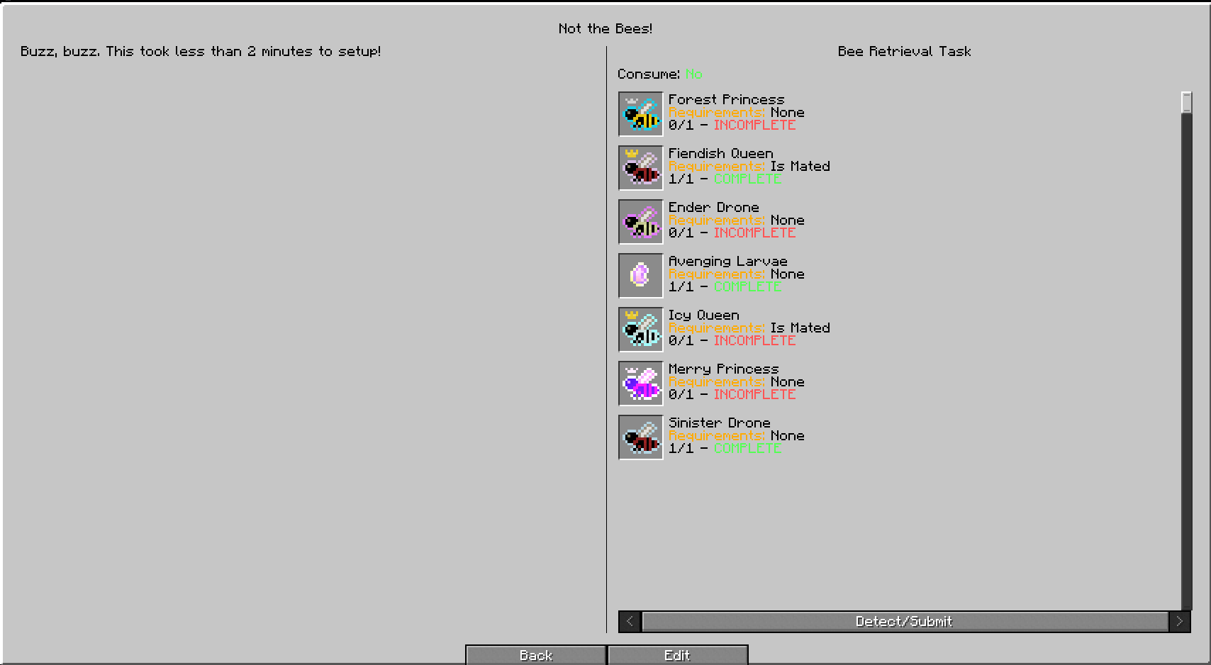 Better Questing - Forestry